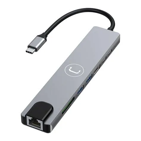 UnnoTekno HB1109SV 8-in-1 USB-C Hub