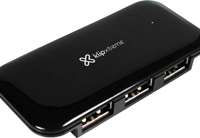 Klipxtreme KUH-190B Universal 4-port USB 2.0 hub