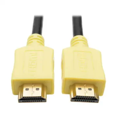 Tripp Lite P568-010-YW High Speed HDMI Cable, Yellow - 10ft