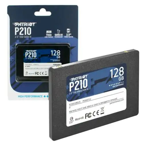 Patriot 9SE00095 P210 2.5" SSD SATA III 128 GB