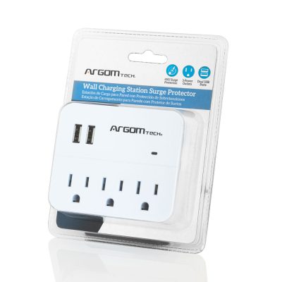 ArgomTech Wall Charging Station Surge Protector