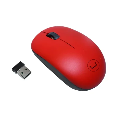 UnnoTekno MS6526RD Curve Wireless Mouse - Red
