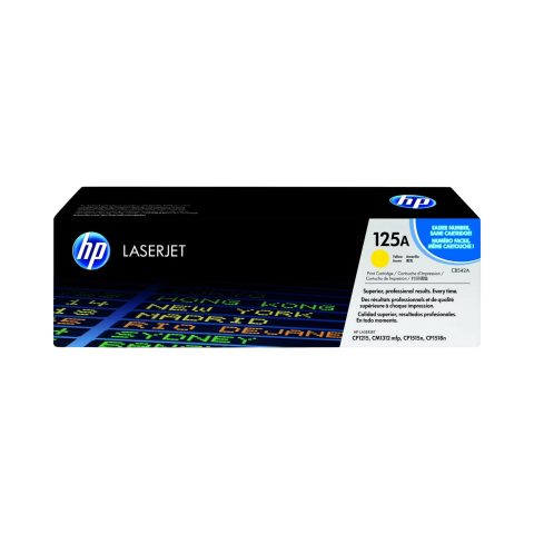 HP 125A Toner Cartridge Yellow