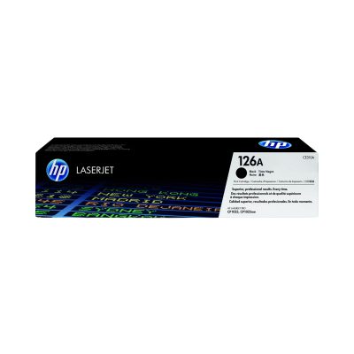 HP 126A - Black - 2 Pack