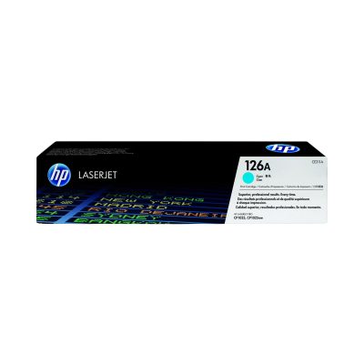 HP 126A Toner Cartridge Cyan
