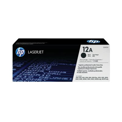 HP 12A Toner Cartridge Black