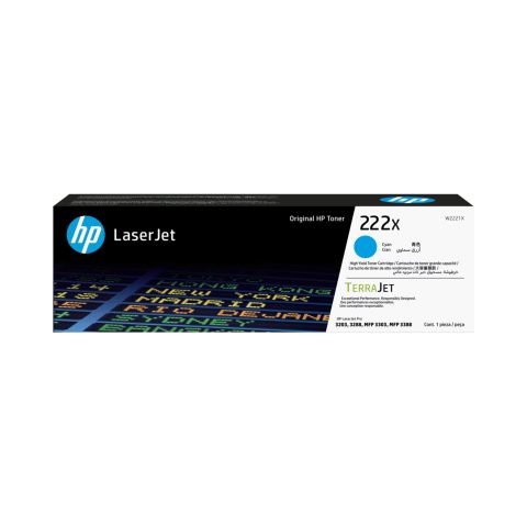 HP 222X - Cyan