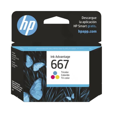 HP 667 Ink Cartridge Tri-Color
