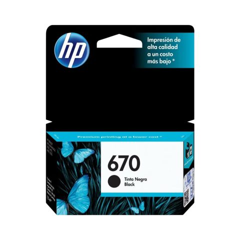 HP 670 Ink Cartridge Black