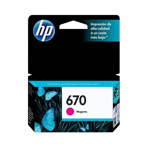 HP 670 Ink Cartridge Magenta