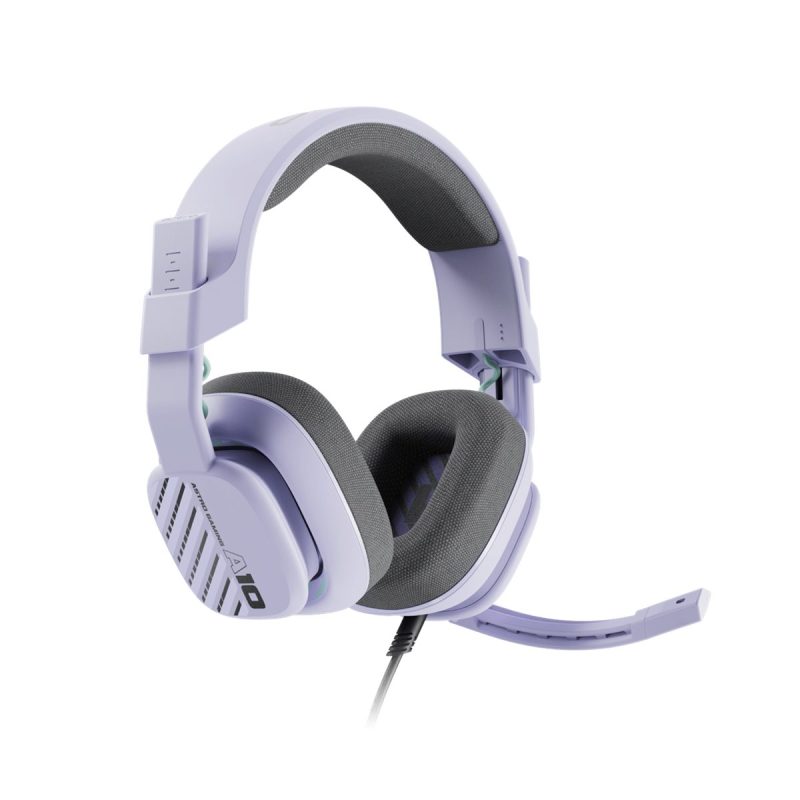 Logitech A10 Astro Premium Wired Gaming Headset Purple