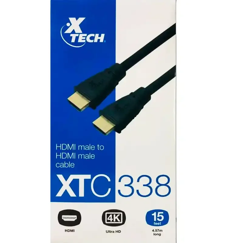 XTech XTC-338 HDMI® male to HDMI® male cable - 15ft