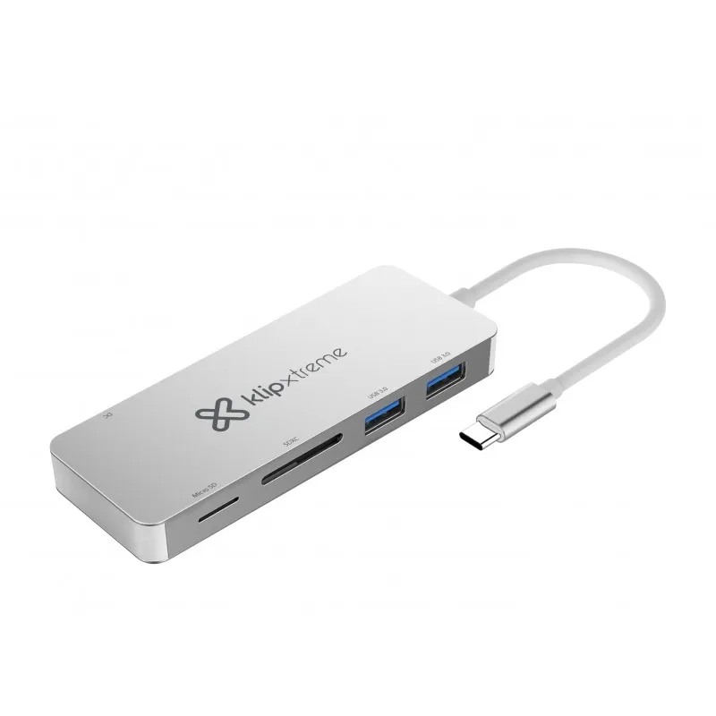 Klipxtreme KCR-500 HubPoint Type-C 5-in-1 Hub