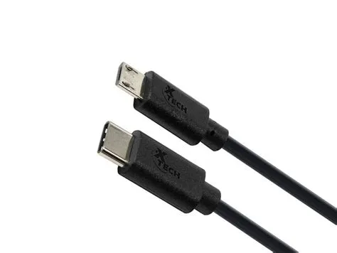 XTech XTC-520 Type C male to micro-USB male cable