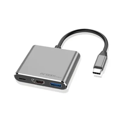ArgomTech OneAxess Type-C Hub 3 in 1 Plug & Play