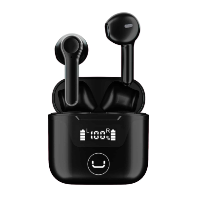 UnnoTekno Hyper TWS Earbuds ( Black )