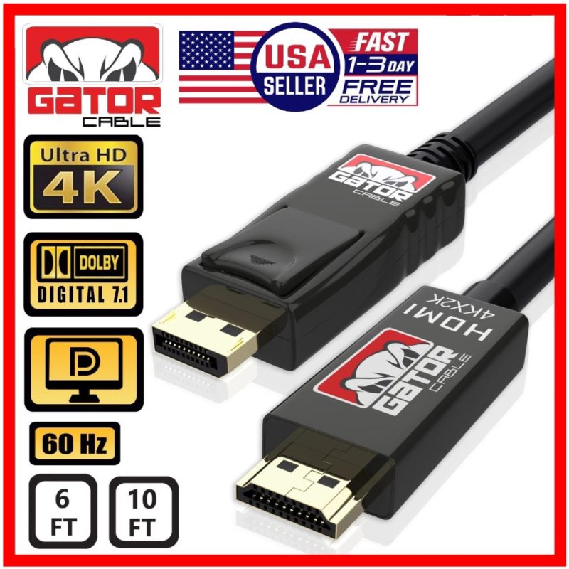 Display port to HDMI 6 ft