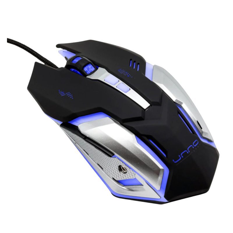 UnnoTekno MS6610BK Brave Optical Gaming Mouse - Black