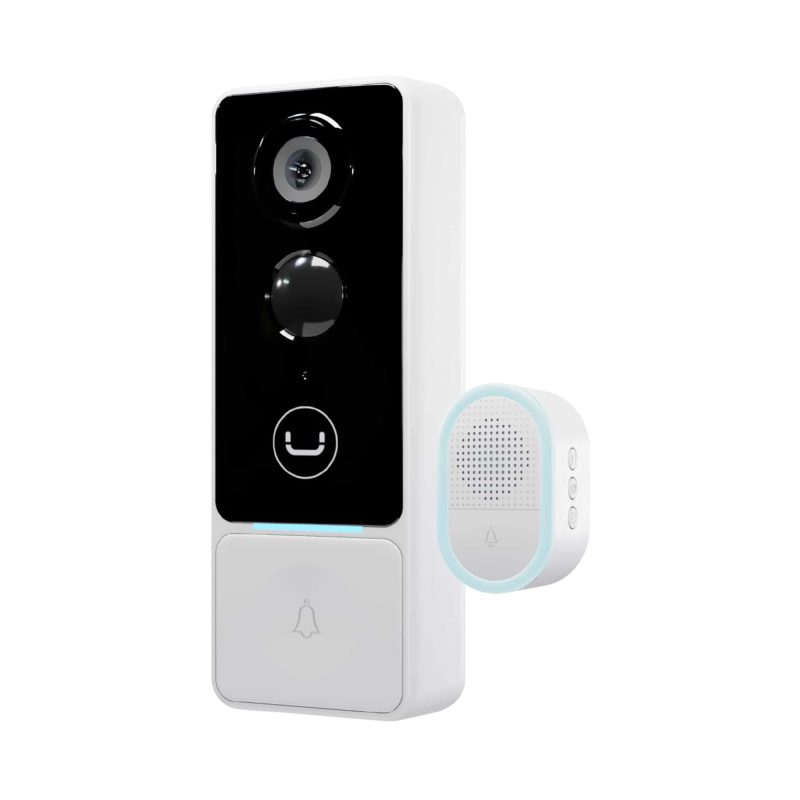 UnnoTekno CM1481WT Bell 1 - Smart Video Doorbell