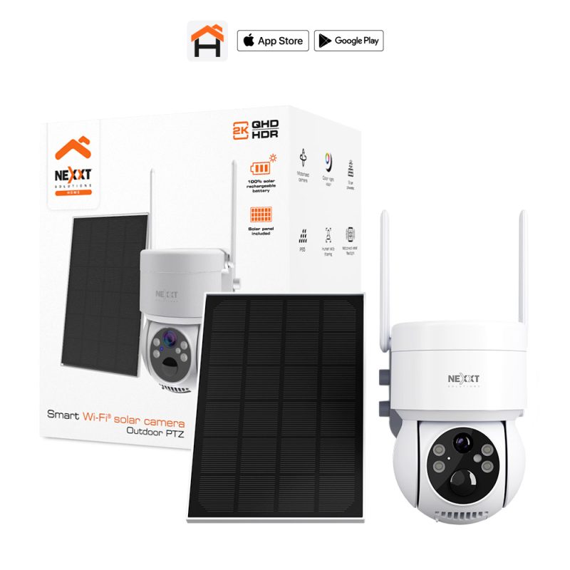 Nexxt NHC-OP20S Smart Wi-Fi® solar camera Outdoor PTZ