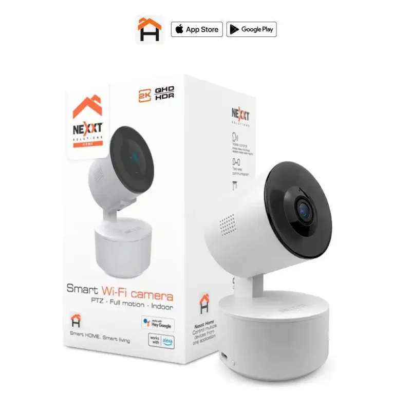Nexxt Home NHC-P710 Smart Wi-Fi camera: PTZ - Full motion - Indoor