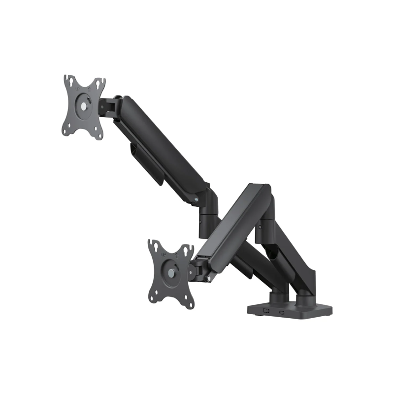 Argom - Dual Monitor Gas Spring Clamp+Grommet ARG-BR-1615