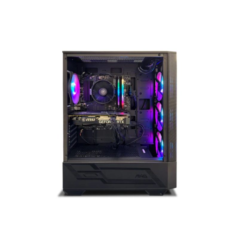 NSX Gaming PC Ryzen 5 5500 - RTX 3050 2X OC - 16 GB RAM - 512 GB SSD NVMe -  650WATT BRONZE - Windows 11 Home - Keyboard + Mouse - 1 Year Warranty