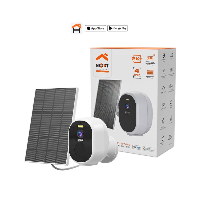 Nextt Solar Camera Indoor + Outdoor Solar Wifi