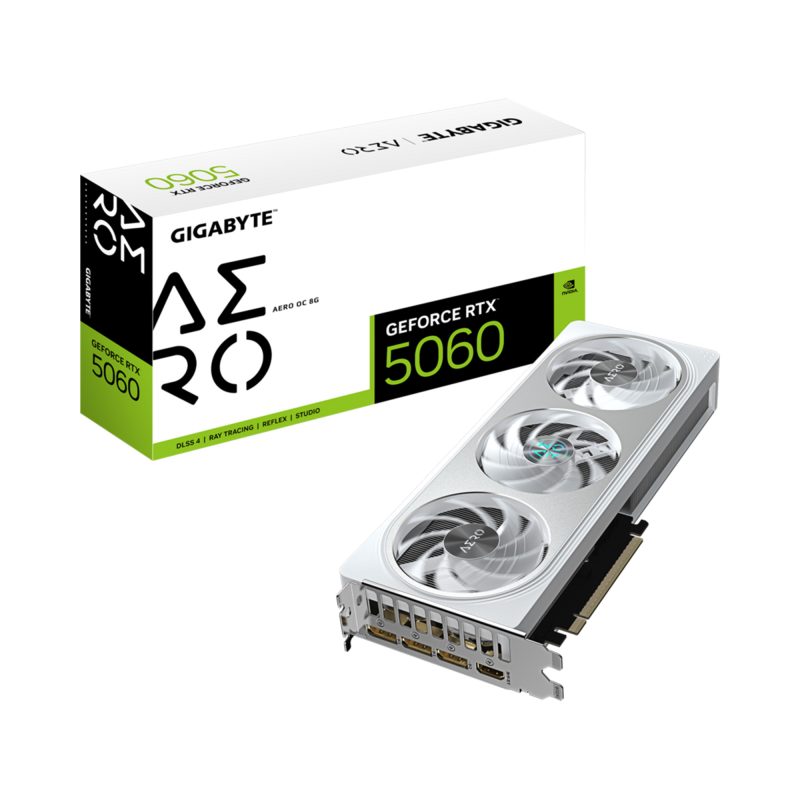 GeForce 5060 RTX AERO OC 8GB White