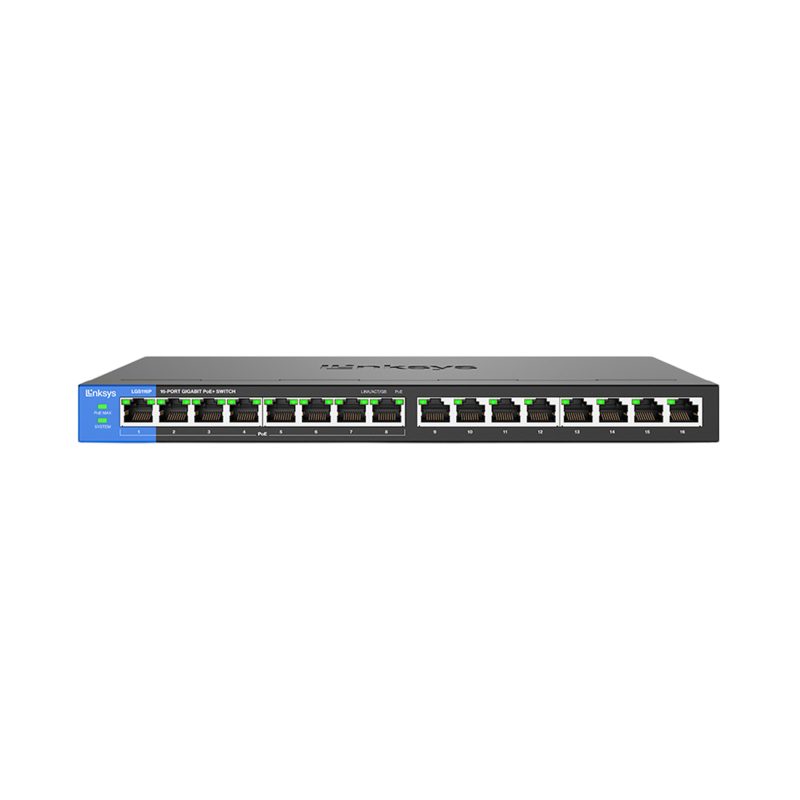 Linksys LGS116P Gigabit POE Switch