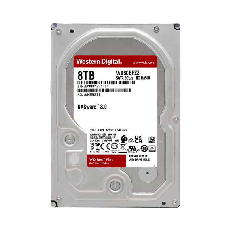 Western Digital 8TB Red - NAS