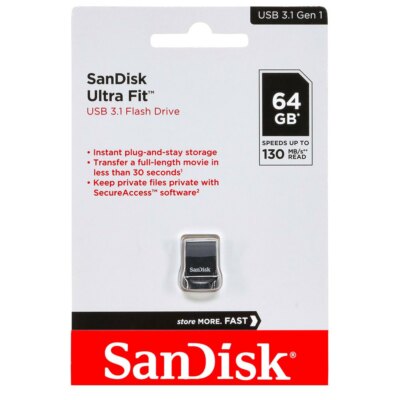 Sandisk 64gb ultra fit