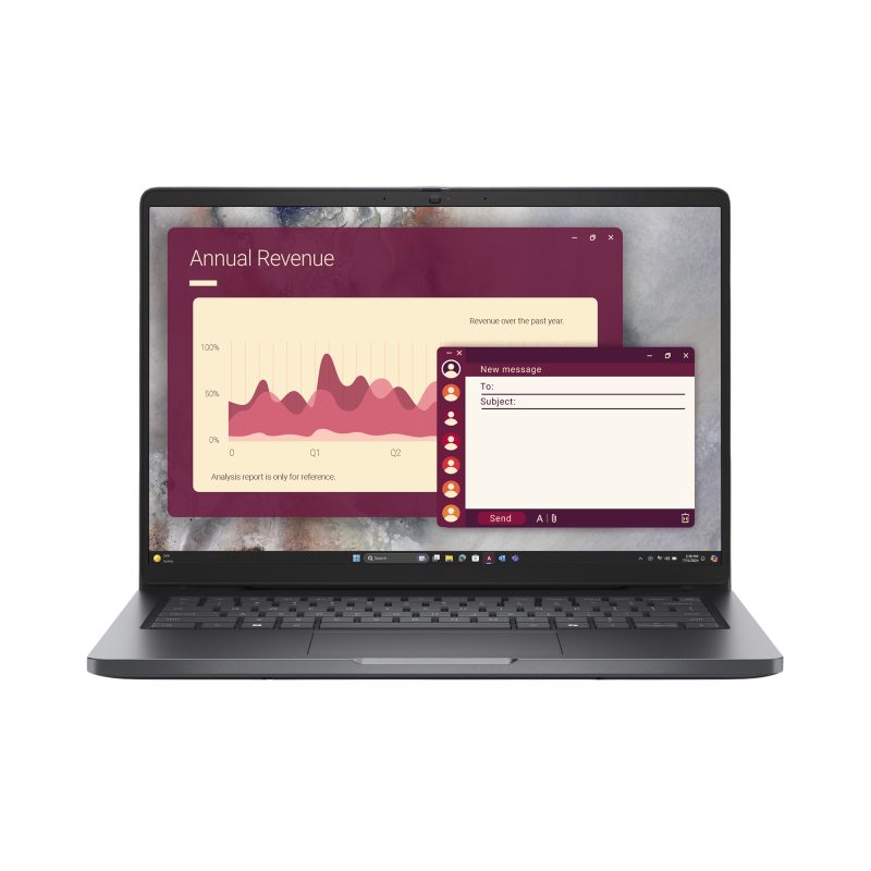 Dell Pro 14 PC14250 / Intel Core Ultra 5-120U / 16GB DDR5 / 512GB SSD NVMe / 14" FHD Display / Windows 11 Pro