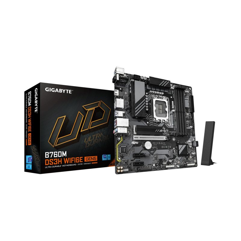 Gigabyte B760M DS3H WiFi6E Gen5