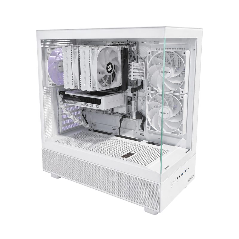Custom Build - White Sabura / AMD Ryzen 5-7600X / 16GB DDR5 Memory / 512GB SSD NVMe / NVidia RTX 5060 8GB / 1000W Platinum PSU / Windows 11