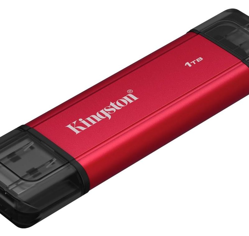 Kingston 1TB Dual SSD USB C + USB A External SSD