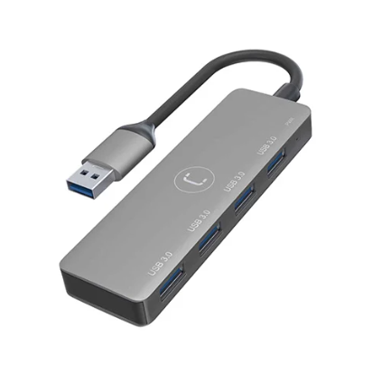 UnnoTekno 4 Port USB-A to USB-A Hub