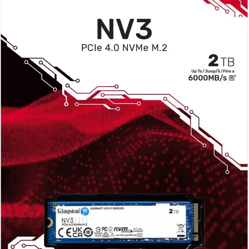 Kingston NV3 PCIe 4.0 NVMe M.2 2 TB
