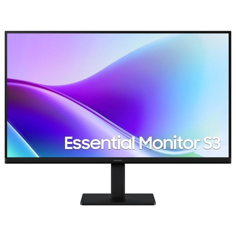 Samsung 27" S3 (S32GF) FHD High Resolution 120Hz Monitor with IPS Panel, Flicker Free, Eye Saver Mode, LS27F320GANXZA