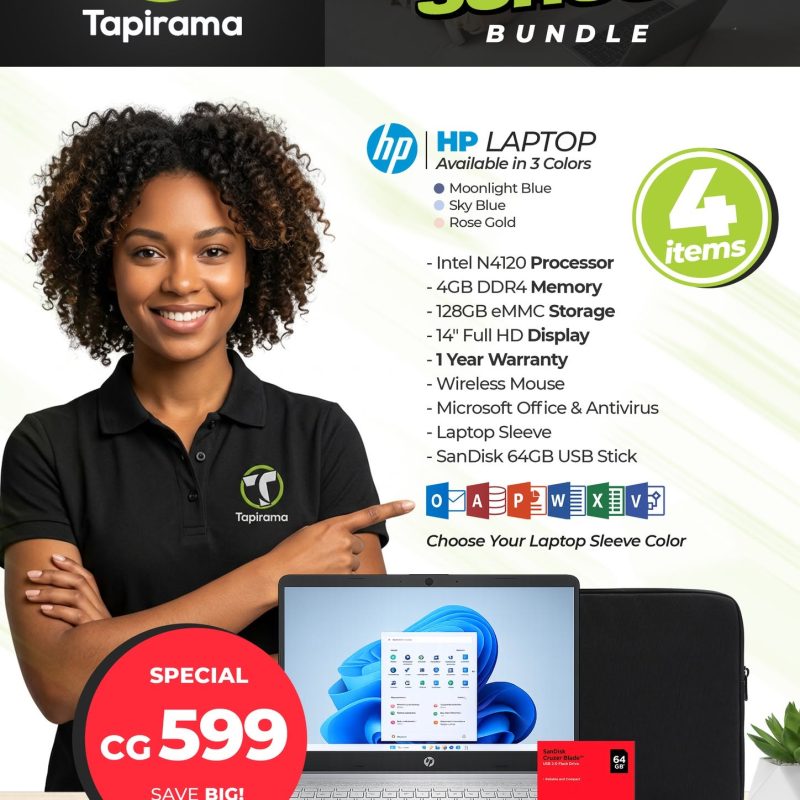 A4 - HP Laptop Back2School Bundle
