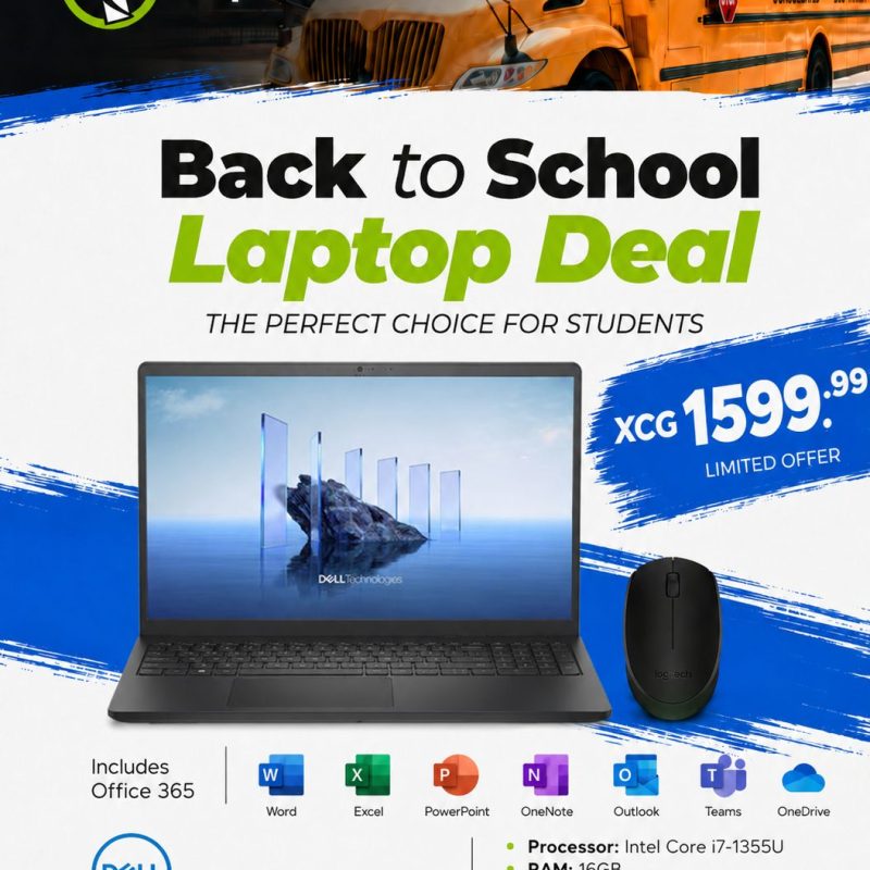 A3 - Dell 2K Touch Display / Core I7 / 16 GB RAM / 512 GB SSD Back2School Bundle