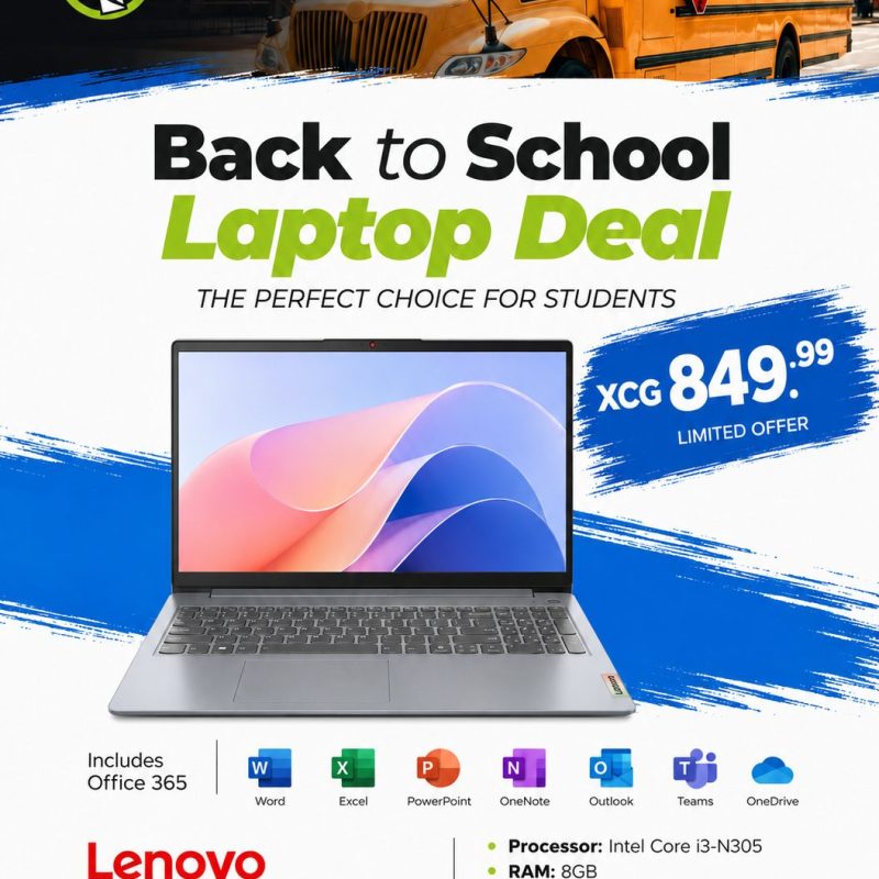 A1 - Back2school Lenovo Laptop Bundle