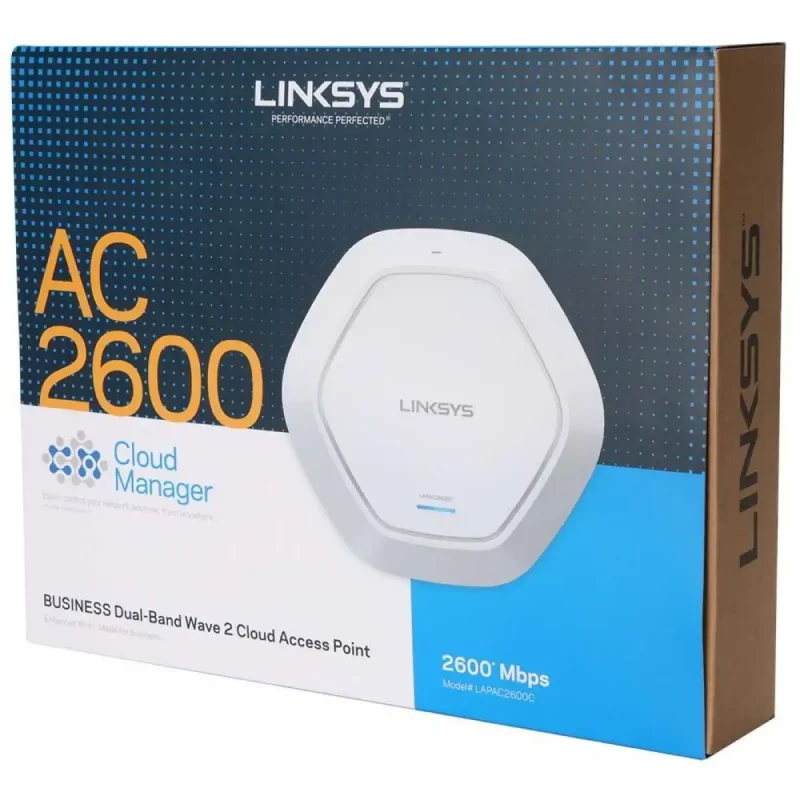 Linksys AC2600 Business Dual-Band Wave 2 Cloud Access Point