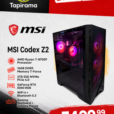 MSI Codex Z2 Gaming PC Ryzen 7