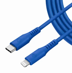 UnnoTekno Premium Silicone Cable Lightning to USB C