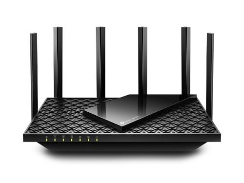 Tp-Link Archer AXE75 Router - AXE5400 -  Tri-Band Gigabit Wi-Fi 6E Route - 6/5/2.4 GHz, 2402/2402/574 Mbps, 1.7 GHz Quad-Core CPU, 1× Gigabit WAN, 4× Gigabit LAN
